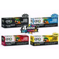 Canon CRG 054H Muadil Toner - 4 Renk Set - Yüksek Kapasite