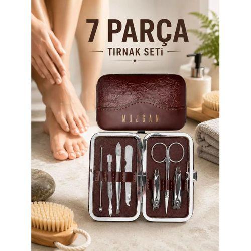 7 Parça Çelik Manikür Pedikür Seti