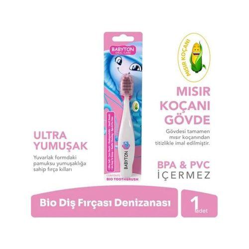 Babyton Babyton Bio Ultra Yumuşak Çocuk Diş Fırçası Denizanası