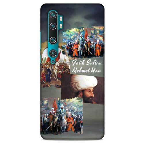 Xiaomi Mi Cc9 Pro Uyumlu Kılıf Ottoman (3) Kapak Fatih Sultan Mehmed