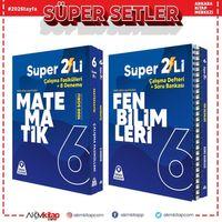 Örnek Akademi 6. Sınıf Matematik ve Fen Bilimleri Süper İkili Seti 2 Kitap