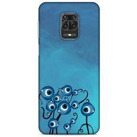 Nazarium (12) Desenli Silikon Kapak Xiaomi Redmi Note 9S Kılıf