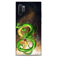 Lopard Samsung Galaxy Note 10 Plus Uyumlu Kılıf GameX (40) Fit Silikon Kılıf Ejderha