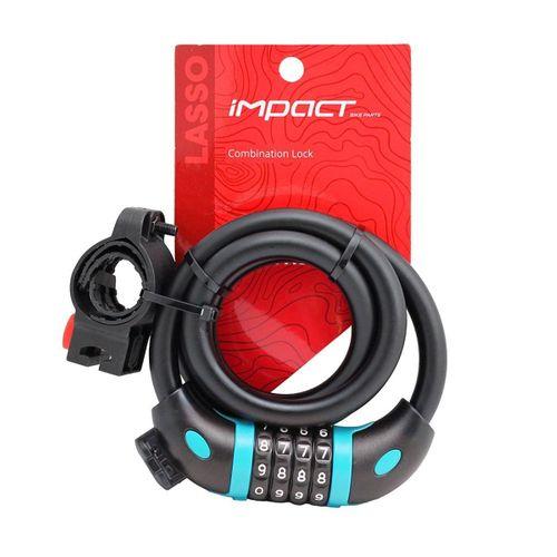 Kilit Şifreli Lasso 12x1000 Siyah-Mavi Impact