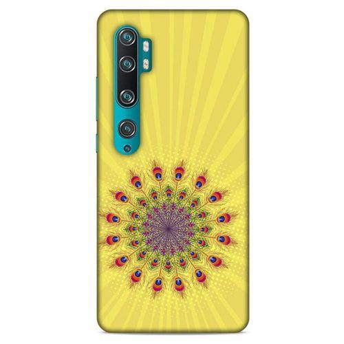 Xiaomi Mi Note 10 Pro Kılıf Desenli Özel Seri Tüyler (20) Koruyucu Kılıf