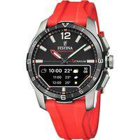 Festina F23000/C Connected Quartz Analog/Dijital Silikon Kırmızı Safir Cam 44 mm Erkek Kol Saati