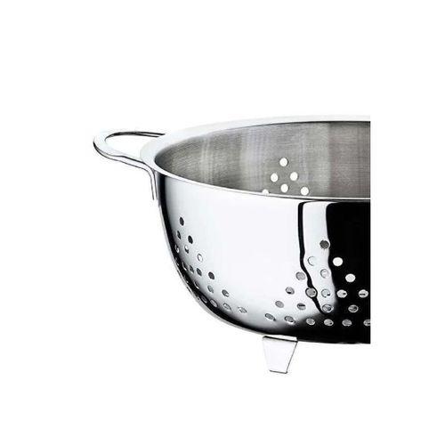 Oms 6081 Ayaklı Çelik Makarna Süzgeç 24 Cm