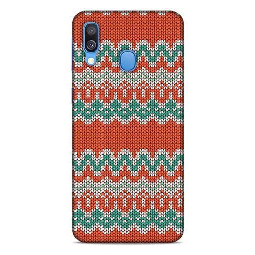 Kazak (49) Desenli Silikon Kapak Telefon Kabı Samsung Galaxy A40 Kılıf