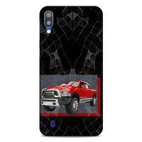 Lopard Samsung Galaxy M10 Uyumlu Kılıf PickUpX (7) Telefon Kılıfı Ateş Kırmızı