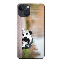 iPhone 13 Mini Uyumlu Kılıf Sevimli Miskin Köpek Baskılı Esnek TPU Silikon