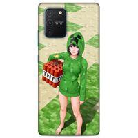 Lopard Samsung Galaxy S10 Lite Uyumlu Kılıf PiXel (33) Hybrid Kılıf TNT Girl
