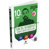 2024 10. Sınıf Türk Dili ve Edebiyatı Video Ders Notları Dizgi Kitap