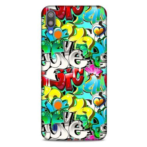 Graffitix (13) Desenli Silikon Kapak Samsung Galaxy M10 Kılıf