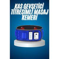 Titreşimli Kas Gevşetici Masaj Kemeri Zayıflama Aleti Bel Bölge Sırt Masaj Aleti