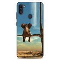 Lopard Samsung Galaxy M11 Uyumlu Kılıf Manipülasyon ☻ (3) Kapak Baskılı