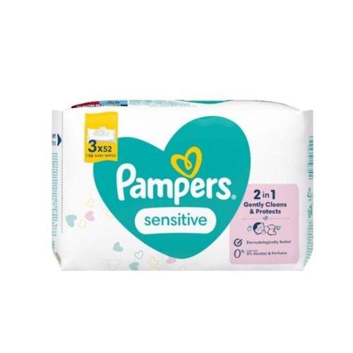 Prima Sensitive Islak Havlu Mendil 3'Lü 156 Yaprak