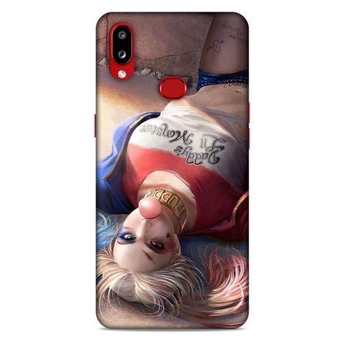 Samsung Galaxy A10s Uyumlu Kılıf Harley Quinn (2) Kabı Kahve