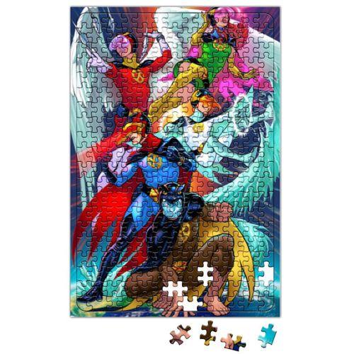 X Men X Gatchaman Puzzle 240 Parça Yapboz
