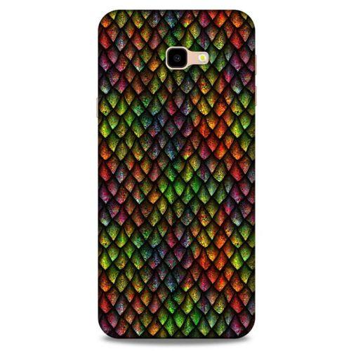 Samsung Galaxy J4 Plus Kılıf Dragons (6) Silikon Kılıf Ejderha Skin Çok Renkli