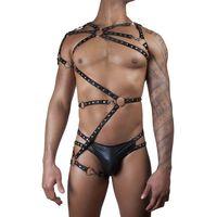 Seksi Erkek  Fantazi Giyim Lastik Harness - Brfm65