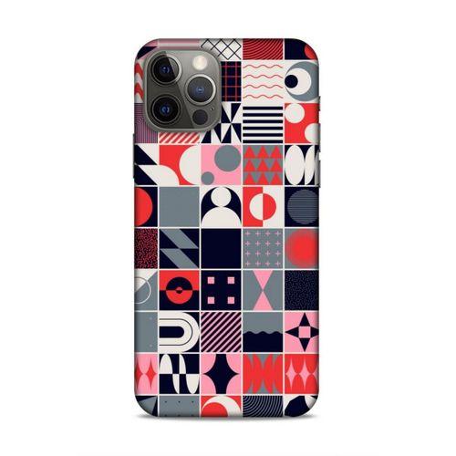 Apple iPhone 12 Pro Uyumlu Kılıf Insomnia (26) Tpu Silikon Kılıf Kırmızı Krem