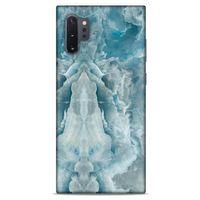 Samsung Galaxy Note 10 Plus Uyumlu Kılıf Mavi Delisi (8) Baskılı Kılıf Mermer