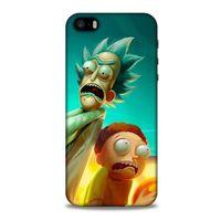 Apple iPhone SE Uyumlu Kılıf Rick And Morty (24) Darbe Emici Kılıf Frank Palicky