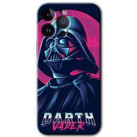 Potkal Hediye Fabrikası iPhone 14 Pro Max Kılıf HD Desen Baskılı Arka Kapak - Darth Vader
