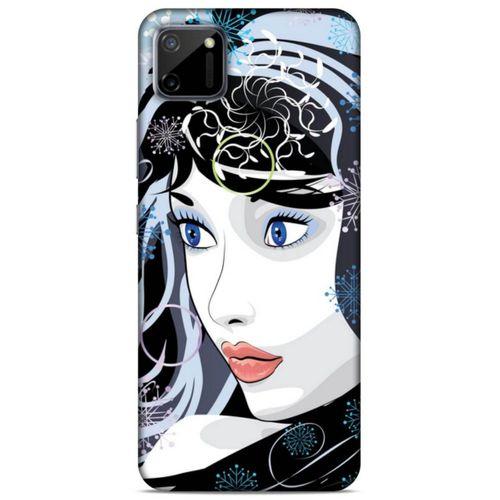 Lopard Oppo Realme C11 Uyumlu Kılıf Sürreal Yüzler ♀ (22) Tam Koruma Kılıfı Desenli