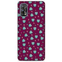 Baykuşlar (8) Desenli Silikon Kapak Telefon Kabı Oppo Realme 7 Pro Kılıf