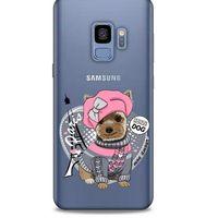 Zoologix (88) Samsung Galaxy S9 Şeffaf Kılıf Silikon Desenli
