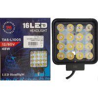 16 LEDLİ ÇALISMA LAMBASI 12/80V 48W (SL-TAS-L1005) NS