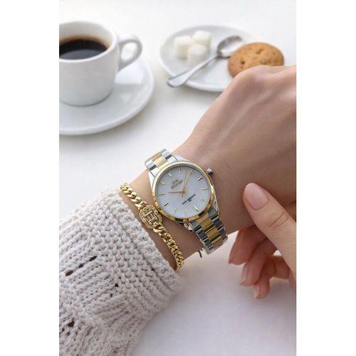 Slazenger Çelik Kordon 5 Atm Suya Dayanıklı 2 Yıl Garantili Kadın Kol Saati SL.1915.3.220