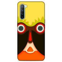 Lopard Oppo Reno 3 Uyumlu Kılıf Soyut Sanat (4) Desenli Koruma Kılıfı