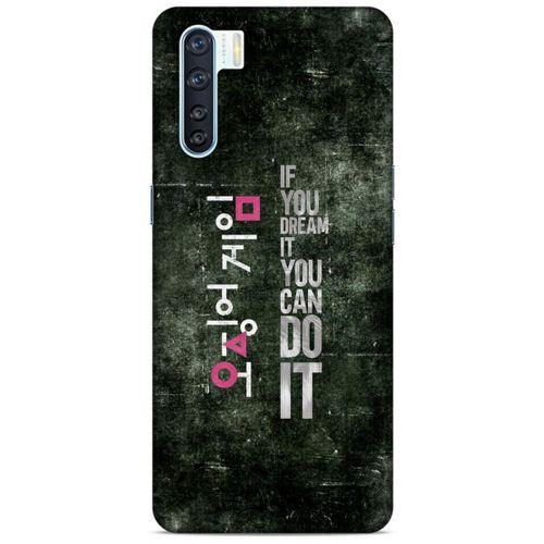 Oppo A91 Uyumlu Kılıf Squid Game (35) Fit Design Kılıf Shou