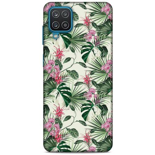 Lopard Samsung Galaxy A12 Uyumlu Kılıf Botanix (37) Silicone Cover