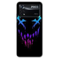 Poco x4 Pro Kılıf HD Desen Baskılı Arka Kapak + Temperli Cam - Çığlık