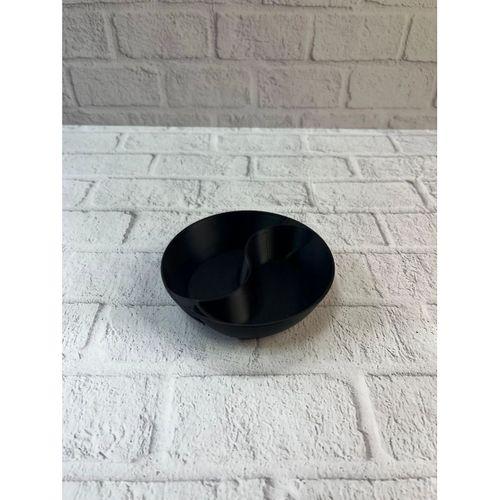 Dekoratif Siyah Çerezlik Kase 4’lü Set 3x12 Cm