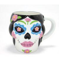 Day Of The Dead Şeker Kurukafa Tasarımlı Seramik Kupa Bardak