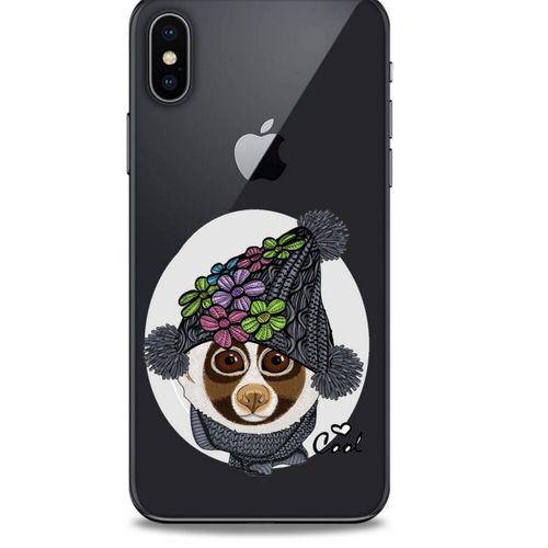 Zoologix (42) Apple iPhone XS Şeffaf Kılıf Silikon Desenli