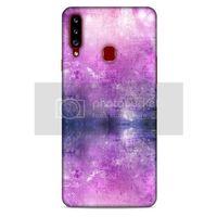 Paslı Renkler Pembe Samsung Galaxy Note 10 Kılıf