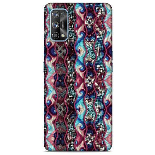 Oppo Realme 7 Pro Kılıf Baskılı Özel Seri Taşlı (40) Fit Silikon Kılıf