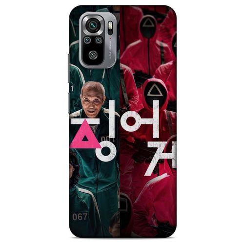 Xiaomi Redmi Note 10S Uyumlu Kılıf Squid Game (1) Kılıfı Kyu-Bok