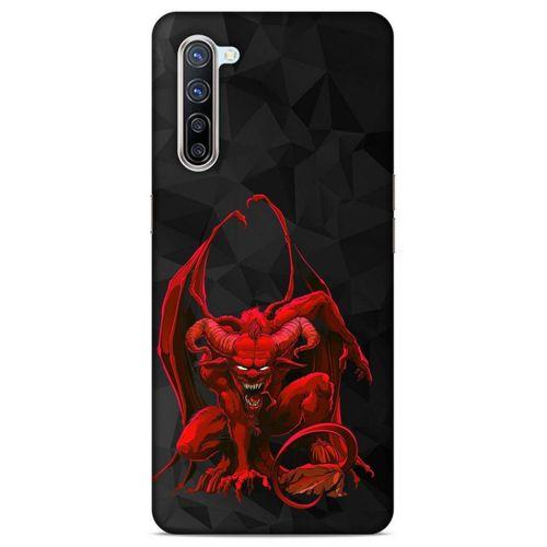 Lopard Oppo Reno 3 Pro 5g Uyumlu Kılıf Tattoo's (17) Tasarım Kılıf Red Dragon