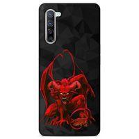 Lopard Oppo Reno 3 Pro 5g Uyumlu Kılıf Tattoo's (17) Tasarım Kılıf Red Dragon
