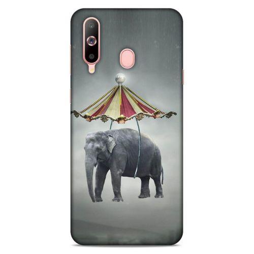 Lopard Samsung Galaxy A60 Uyumlu Kılıf Manipülasyon ☻ (15) Antişok Kılıf Baskılı