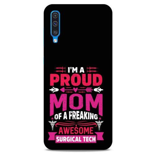 Samsung Galaxy A50 Uyumlu Kılıf Pembe Delisi (48) Bumper Kılıf Writing