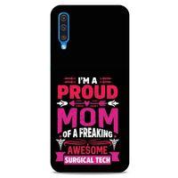 Samsung Galaxy A50 Uyumlu Kılıf Pembe Delisi (48) Bumper Kılıf Writing