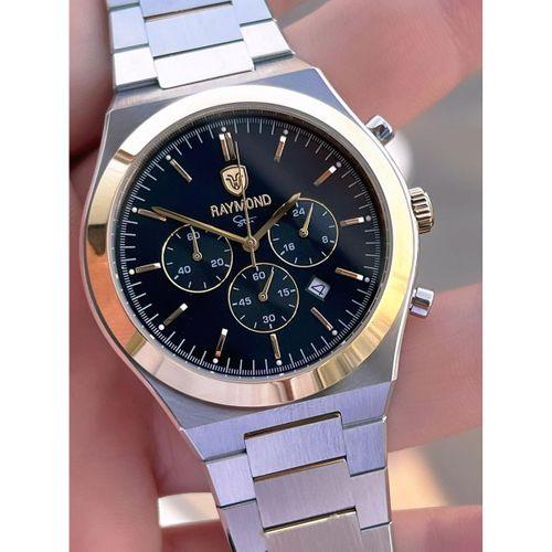Raymond Nişan Ve Damatlara Özel Çelik Kordon 2 Yıl Garantili 5 Atm Erkek Kol Saati+Bileklik RMD.14