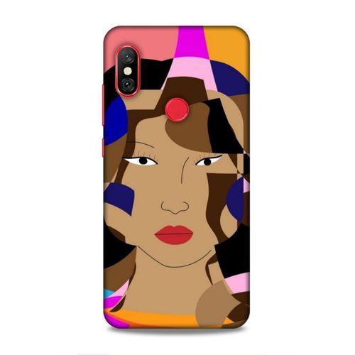 Xiaomi Redmi Note 6 Pro Uyumlu Kılıf Face'X 36 Glitter Kılıf Nötr